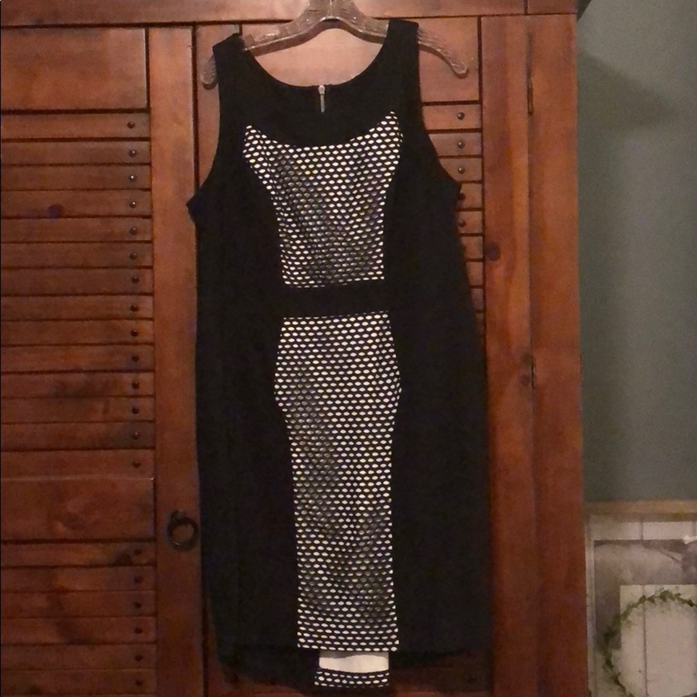 Black and White Dress